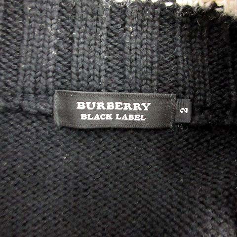 バーバリーブラックレーベル BURBERRY BLACK LABEL カーディガン