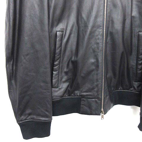 セオリー theory 18AW パーカー レザー ジャケット ラムレザー フード 