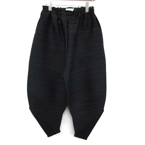 プリーツプリーズ PLEATS PLEASE イッセイミヤケ 18AW サルエルパンツ 