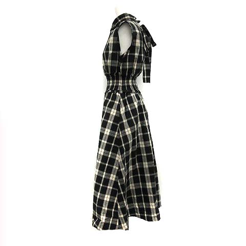 スナイデル snidel 19AW ワンピース ロング ノースリーブ チェック F 