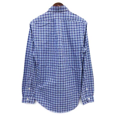 ラルフローレン RALPH LAUREN シャツ チェック ボタンダウン 長袖 S 