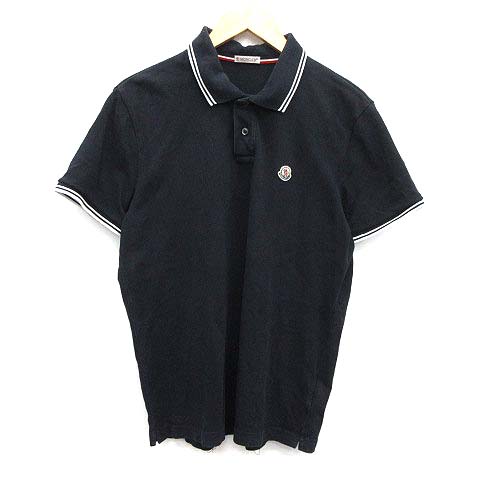 モンクレール MONCLER ポロシャツ 半袖 ライン MAGLIA POLO MANICA 