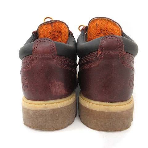 値下げ！Timberland 25cm 赤色 ショートブーツ 希少カラー Timberland ティンバーランド 25.5 赤 6インチ WP
