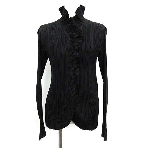 イッセイミヤケ ISSEY MIYAKE ジャケット プリーツ 3 黒 イッセイミヤケ ISSEY MIYAKE ジャケット プリーツ 3 黒
