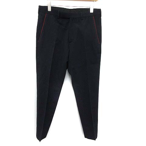 ディオールオム Dior HOMME パンツ スラックス クロップド ウール 44 