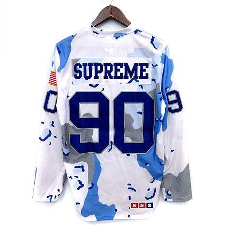 シュプリーム SUPREME 14AW ホッケーシャツ 迷彩 デザートカモ desert 