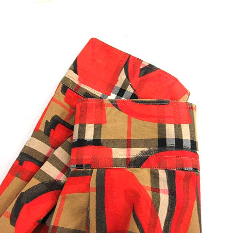 バーバリー BURBERRY 18AW シャツ Graffiti Print Vintage Check