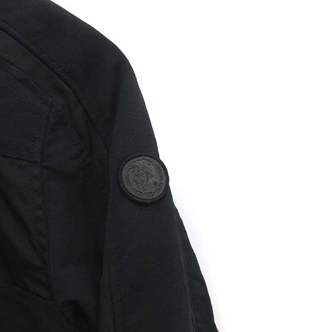 DIESEL ブラック ライダースジャケット　XS DIESEL（ディーゼル）の「メンズ シープスキン シングルレザー