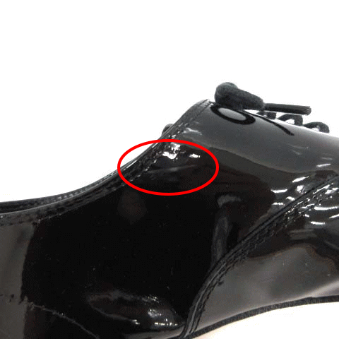 レペット Repetto 39 ZIZI RICH AD シューズ エナメル レース