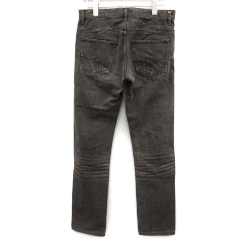 ディオールオム Dior HOMME 29 デニムパンツ ジーンズ USED加工 黒 