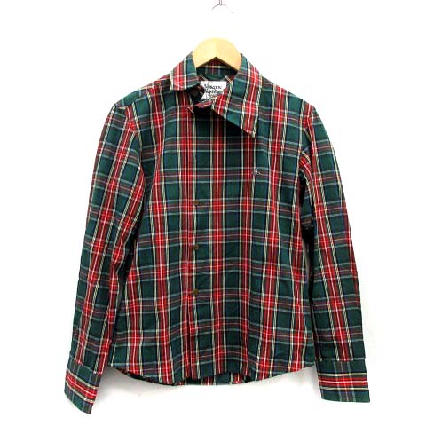 Vivienne Westwood MANチェック柄長袖シャツ M ヴィヴィアン ヴィヴィアンウエストウッドマン Vivienne Westwood MAN シャツ