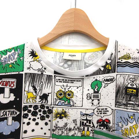 フェンディ FENDI 子供服 モンスター コミック Tシャツ カットソー 