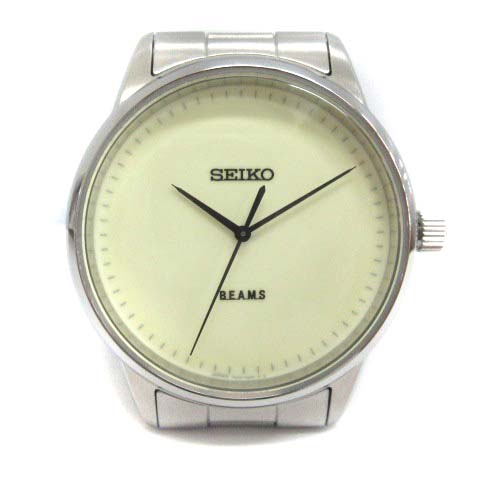 セイコー Seiko ビームス Beams 腕時計 クォーツ シルバー 7n43 Haco Tk メンズ 081 ベクトルパーク セイコー Seiko ビームス Beams 腕時計 クォーツ シルバー 7n43 Haco Tk メンズ 081 ベクトルパーク