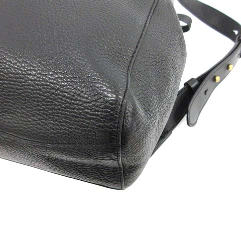 ポロ ラルフローレン Polo Ralph Lauren バッグ リュック デイパック 巾着型 オールレザー 黒 ブラック Kh レディース 081 ベクトルパーク