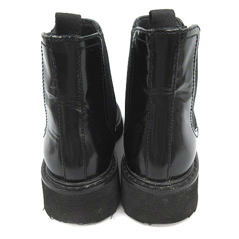 プラダ PRADA チェルシーブーツ サイドゴア ショート 35 黒 ブラック プラダ PRADA チェルシーブーツ サイドゴア ショート 35 黒 ブラック