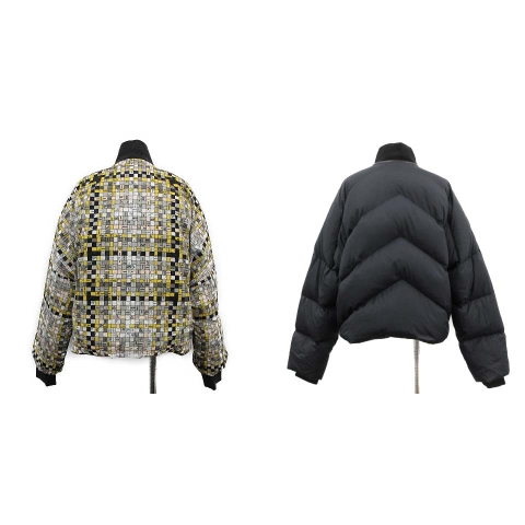 エルメス HERMES 粘り ヴィンテージ シングル ジャケット 40 黒系  