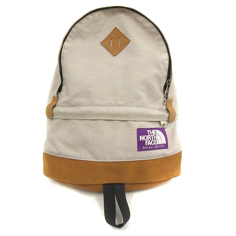 ノースフェイス パープルレーベル The North Face Purple Label バッグ リュックサック デイパック ロゴ ベージュ 茶色 ブラウン Nn7937n Sr D メンズ 081 ベクトルパーク