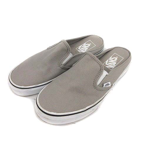 バンズ Vans スリッポン クロッグサンダル Us6 24cm グレー Ym レディース 081 ベクトルパーク