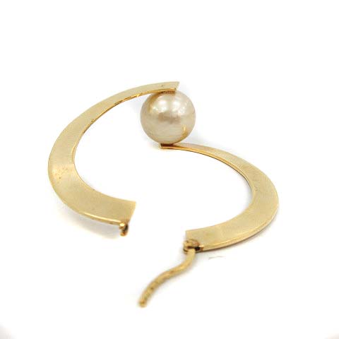 セリーヌ CELINE ピアス アクセサリー パール ゴールド /TJ レディース