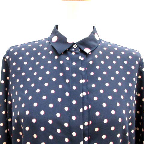 ポールスミス ブラック Paul Smith BLACK 42 シャツワンピース ドット 