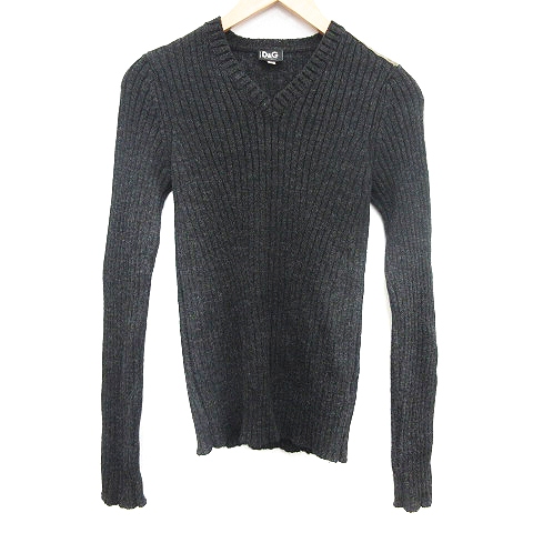 ドルチェ&ガッバーナ ドルガバ DOLCE&GABBANA ニット セーター Vネック 