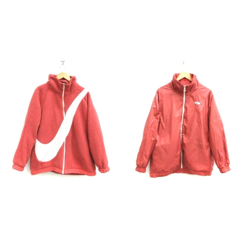 NIKE ナイキ ジャケット サイズ:XL ビッグスウッシュ リバーシブル 