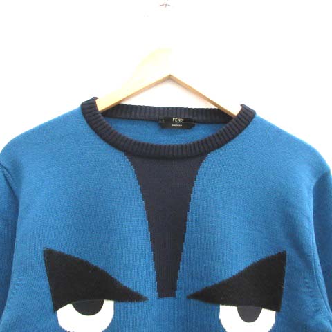フェンディ FENDI 46 S ニット セーター モンスター クルー