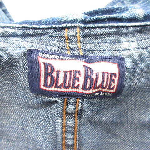 ブルーブルー Blue Blue ハリウッドランチマーケット Hollywood Ranch Market アウター Gジャン ジージャン デニムジャケット パーカー 1 S 青 ブルー Yt メンズ 081 ベクトルパーク