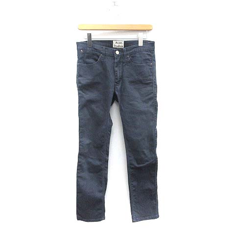 アクネ ストゥディオズ Acne Studios デニムパンツ ジーンズ ストレート W29 L32 紺 ネイビー Mf34 メンズ 081 ベクトルパーク