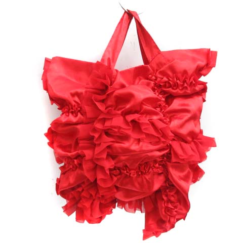 コムデギャルソン COMME des GARCONS トートバッグ ハンド フリル 
