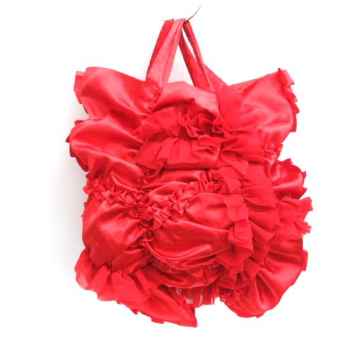 コムデギャルソン COMME des GARCONS トートバッグ ハンド フリル 
