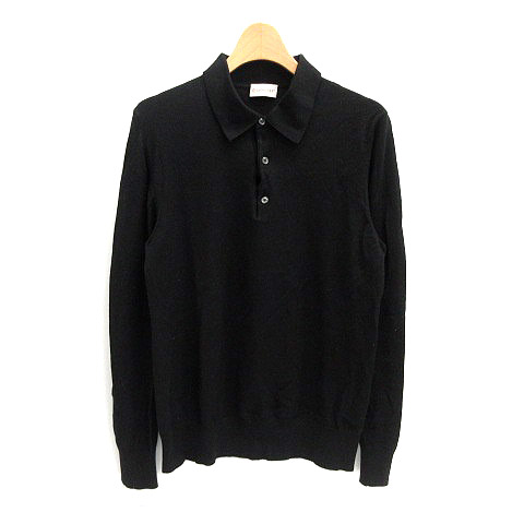 モンクレール MONCLER MAGLIA TRICOT POLO ポロシャツ 長袖 ウール M