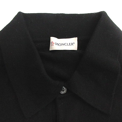 モンクレール MONCLER MAGLIA TRICOT POLO ポロシャツ 長袖 ウール M