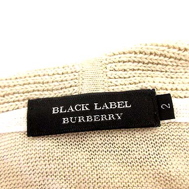 バーバリーブラックレーベル BURBERRY BLACK LABEL カーディガン