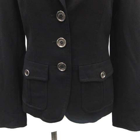 BURBERRY ブラック テーラーコート 38