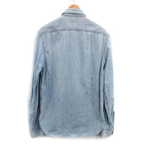 ラルフローレン RRL 長袖シャツ/XS/デニム/インディゴ RRL デニム