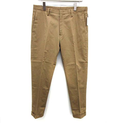 ポールスミス Paul Smith 19aw チノパン パンツ コットン ストレッチ アンクルカット トラウザーズ L ベージュ Kh メンズ 081 ベクトルパーク