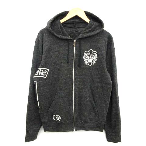 クロムハーツ CHROME HEARTS パーカー ニット 長袖 ジップアップ 