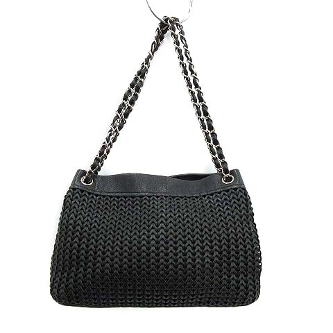 シャネル CHANEL トートバッグ ショルダー 2WAY ダブルチェーン 