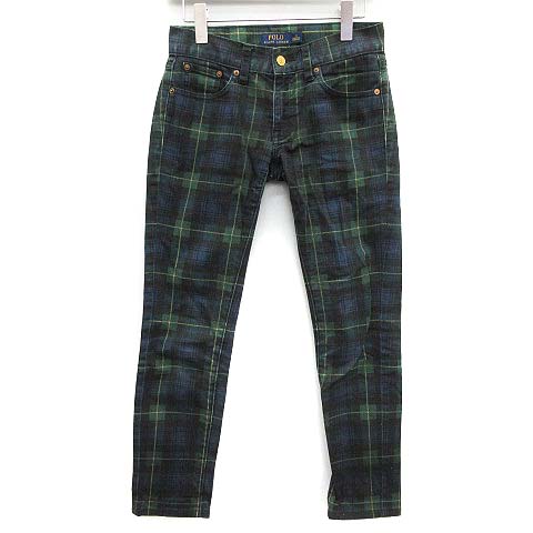 ポロ ラルフローレン POLO RALPH LAUREN パンツ スキニー チェック 25 