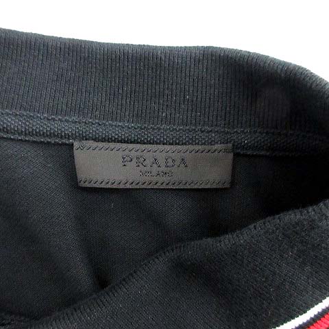新作❤PRADA ポロシャツ Tシャツ 半袖 ブラック 通勤通学 M 楽天市場】PRADA プラダ（ポロシャツ｜トップス）：メンズ