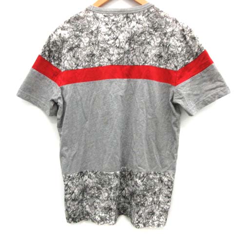 モンクレール MONCLER L MAGLIA T-SHIRT Tシャツ カットソー 総柄 ロゴ 