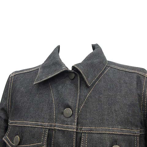 【美品】BURBERRY LONDON レディース デニム ジャケット 40 BURBERRY - BURBERRY LONDON バーバリーロンドン コットン