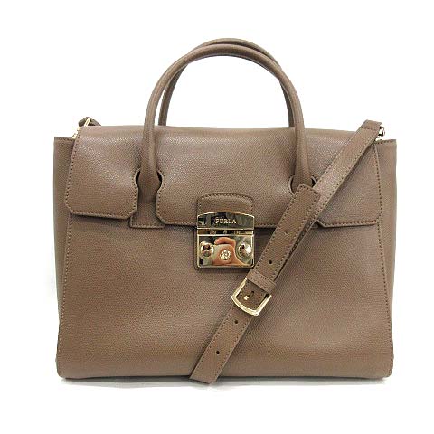 フルラ FURLA サッチェルバッグ ハンド トート ショルダー 2WAY メトロ  