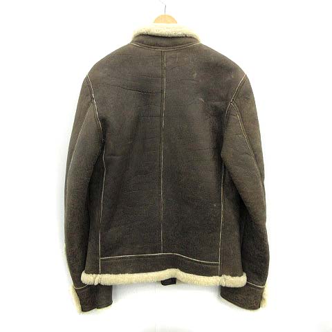 ドルチェ&ガッバーナ　ムートン　ブラウンスエードジャケット ドルチェ&ガッバーナ ムートン ブラウンスエードジャケット