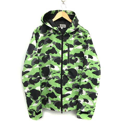 マウンテンパーカー 迷彩 ジャケット つまん a bathing ape 