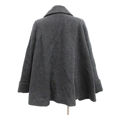 ぽんちょ Vivienne Westwood ウールジャケット ポンチョ グレー Mサイズ