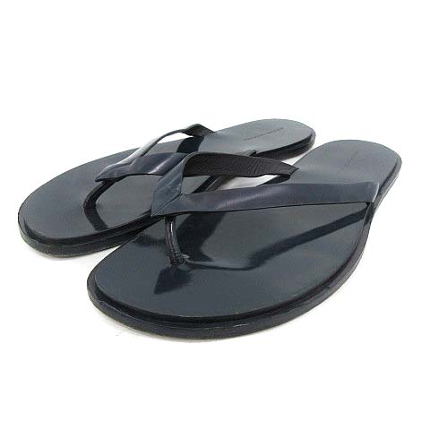 バレンシアガ Balenciaga レザーストラップサンダル ビーチサンダル 紺 ネイビー Tj メンズ 081 ベクトルパーク