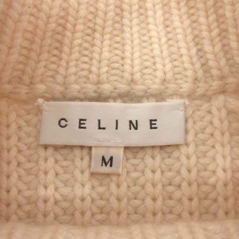 セリーヌ CELINE M ニット セーター カシミヤ 長袖 ハイネック