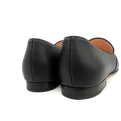 グッチ GUCCI ホースビットローファー ローヒール スクエアトゥ レザー